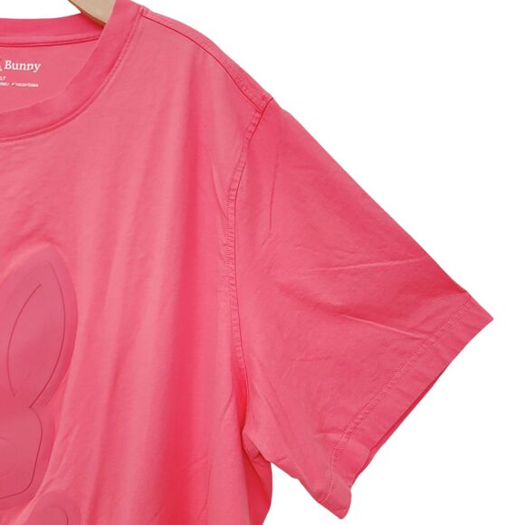 Phycho Bunny Damon Graphic Print Tee Mens 3XL Grapefruit Short Sleeve Cotton - Picture 3 of 11